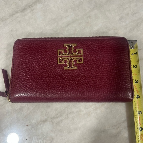 Tory Burch Britten zip continental wallet - Picture 3 of 4